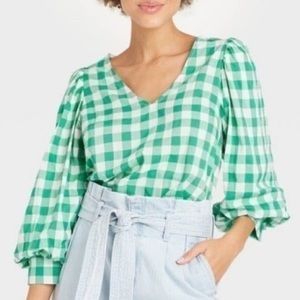 Puff Sleeve Blouse by a new day